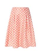 Dorothy Perkins Coral Spotted Full Skirt