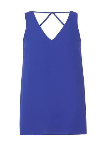 Dorothy Perkins Cobalt Cross Back Top