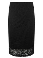 Dorothy Perkins Black Lace Pencil Skirt