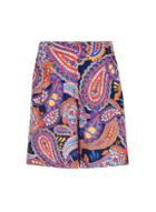 Dorothy Perkins *navy Paisley Print Shorts