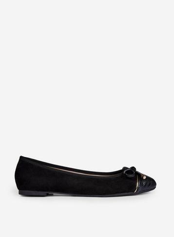 Dorothy Perkins Wide Fit Black Pisa Pumps
