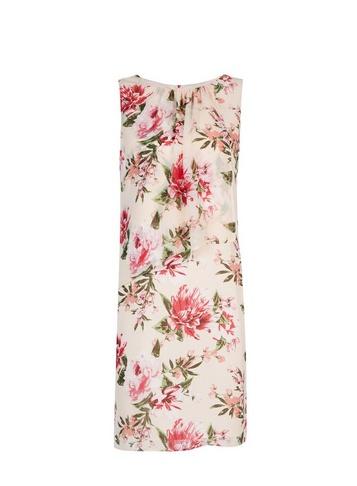 *billie & Blossom Pink Floral Print Trapeze Dress