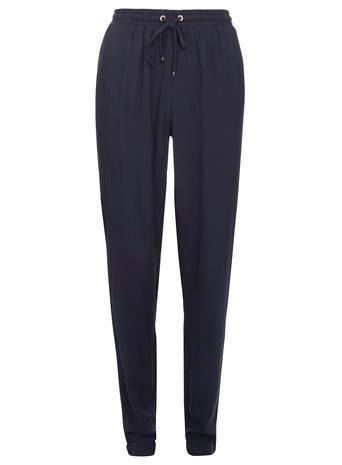 Dorothy Perkins *tall Navy Twill Joggers