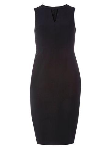 Dorothy Perkins Black Keyhole Dress