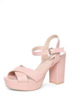Dorothy Perkins Pink 'stars' Cross Over Platform Sandals