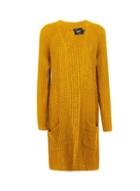 *only Yellow Knitted Cardigan