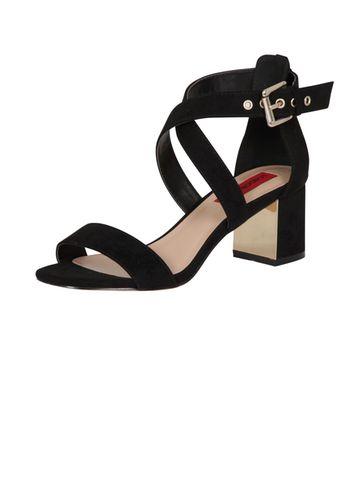 Dorothy Perkins *london Rebel Block Heel Strap Sandals