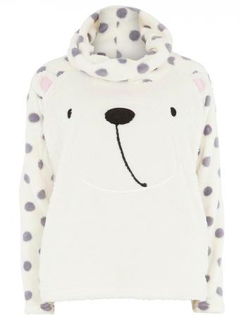 Dorothy Perkins Cream Bear Snuggle Top