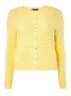 Dorothy Perkins Lemon Bubble Cardigan