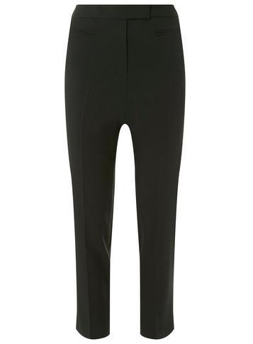 Dorothy Perkins Black Short Straight Trousers