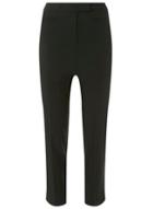 Dorothy Perkins Black Short Straight Trousers