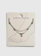 Dorothy Perkins Turquoise Multirow Anklet
