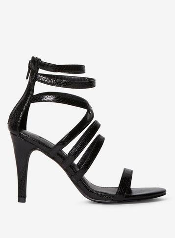 Dorothy Perkins Black 'born' Strappy Sandals
