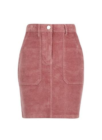 Dorothy Perkins Pink Cord Skirt