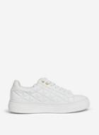 *lola Skye Lizzie White Quilted Trainers