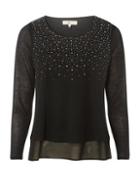 Dorothy Perkins *billie & Blossom Petite Black Batwing Top