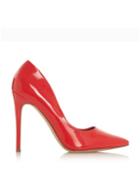 Dorothy Perkins *head Over Heels By Dune Red 'aimees' High Heel Court Shoes