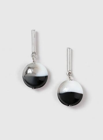 Dorothy Perkins Black Mini Stick Drop Earrings
