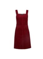 Dorothy Perkins Berry Cord Square Neck Cotton Pinafore Dress