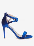 Dorothy Perkins Cobalt Blue 'brianna' Heeled Sandals