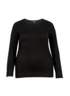 Dorothy Perkins *dp Curve Black Button Cuff Jumper