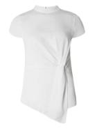 Dorothy Perkins Ivory Twist Front T-shirt