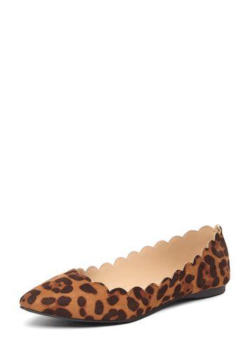 Dorothy Perkins Leopard 'pasha' Scallop Pumps