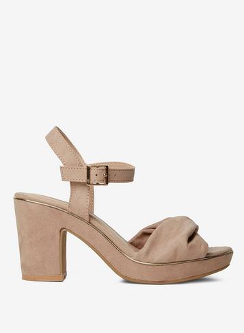 Dorothy Perkins Blush 'roxanne' Platform Sandals