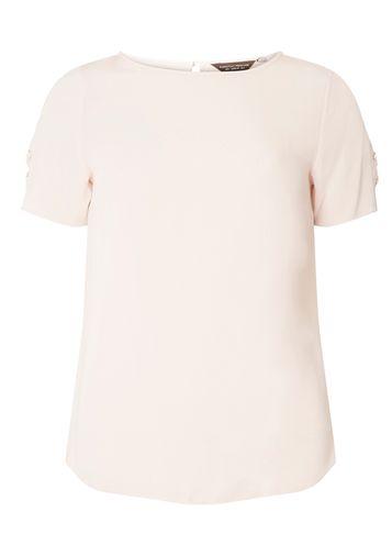 Dorothy Perkins Blush Eyelet Trim T-shirt
