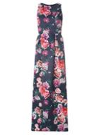 Dorothy Perkins Multi Coloured Satin Touch Maxi Dress