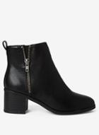Dorothy Perkins Wide Fit Black 'alceed' Ankle Boots