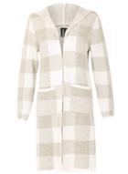 Dorothy Perkins *izabel London Latte Long Sleeve Cardigan