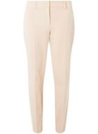 Dorothy Perkins *tall Blush Split Hem Ankle Grazer Tailored Fit Trousers