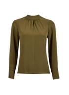 Dorothy Perkins Petite Khaki 'rosie' Top