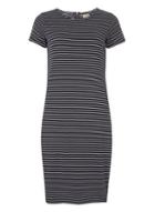 Dorothy Perkins *vero Moda Navy Stripe Dress