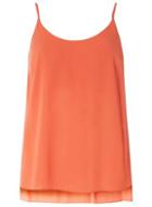 Dorothy Perkins Coral Strappy Camisole Top