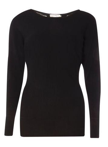 Dorothy Perkins *voulez Vous Black Embellished Jumper