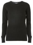 Dorothy Perkins Black Soft Bow Cuff Jumper