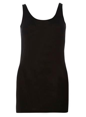Dorothy Perkins Black Longline Vest