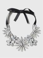 Dorothy Perkins Silver Flower Multi Necklace