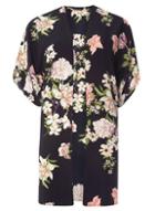 Dorothy Perkins Navy Blue Floral Cover Up