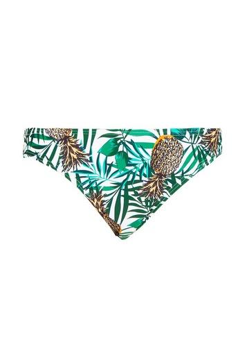 Dorothy Perkins *dp Beach Pineapple Print Low Rise Bikini Bottoms