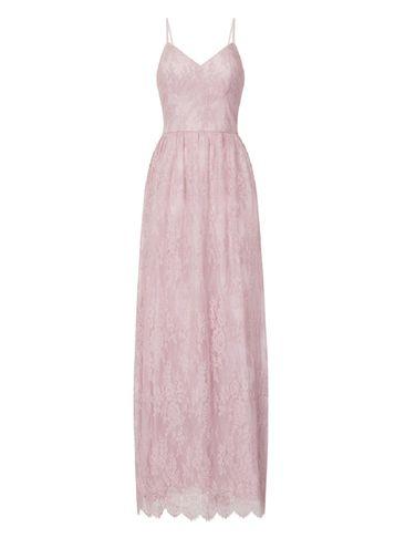 Dorothy Perkins *chi Chi London Mink Lace Maxi Dress