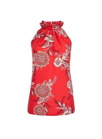 Dorothy Perkins Red Serassa Halter Neck Top
