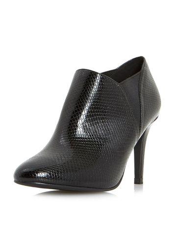 Dorothy Perkins *head Over Heels By Dune Black Olivio Heeled Boots