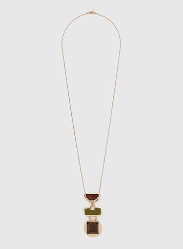 Dorothy Perkins Gold Drop Pendant Necklace