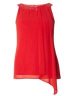Dorothy Perkins *billie & Blossom Red Trapeze Top