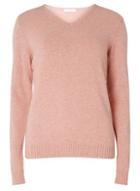 Dorothy Perkins *vila Pink V-neck Knitted Top