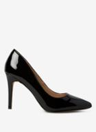 Dorothy Perkins Wide Fit Black Danielle Court Shoes