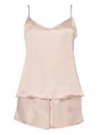 Dorothy Perkins Nude V-back Camisole Pyjama Set